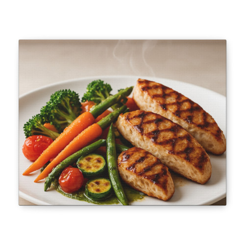 Gastronomic Elegance - Matte Canvas, Stretched, 1.25"