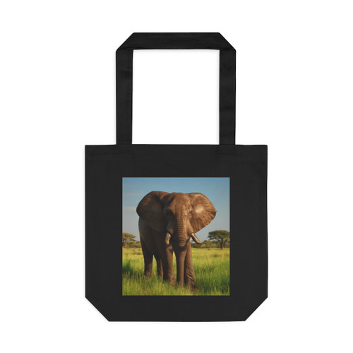 Majestic Elephant Spirit - Cotton Tote Bag