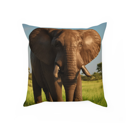 Majestic Elephant Spirit - Cushion
