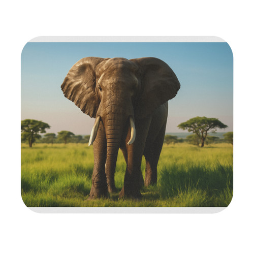 Majestic Elephant Spirit - Mouse Pad (Rectangle)