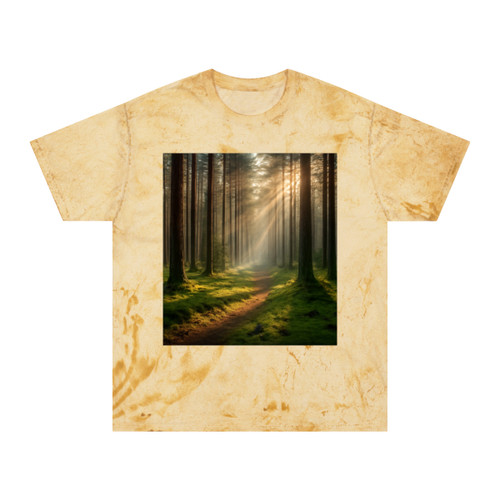 Whispering Pine Forest - Unisex Color Blast T-Shirt