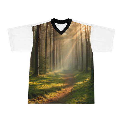 Whispering Pine Forest - Unisex Football Jersey (AOP)