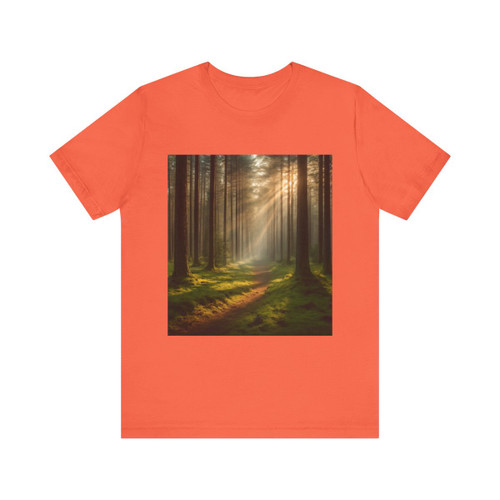 Whispering Pine Forest - Unisex Jersey Short Sleeve Tee Whispering Pine Forest - Unisex Jersey Short Sleeve Tee