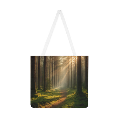 Whispering Pine Forest - Shoulder Tote Bag (AOP)