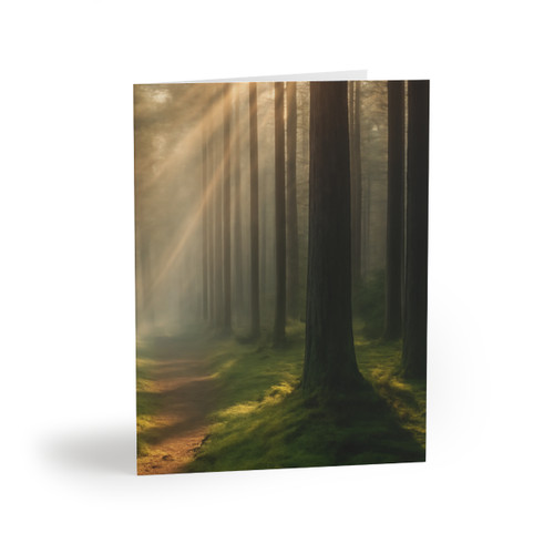 Whispering Pine Forest - Greeting cards (8, 16, and 24 pcs)