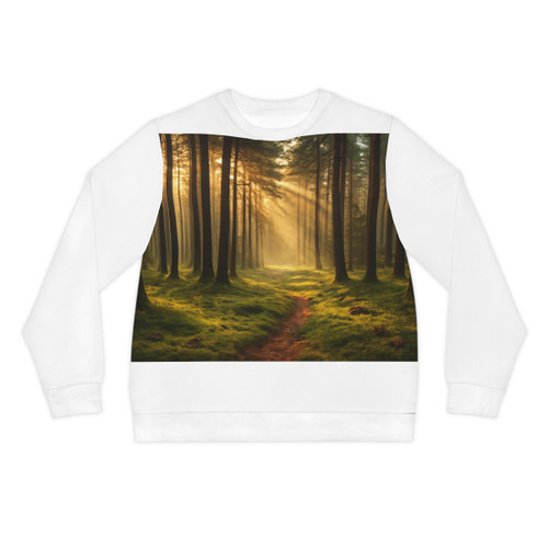 Whispering Pine Forest - Lightweight Sweatshirt (AOP)