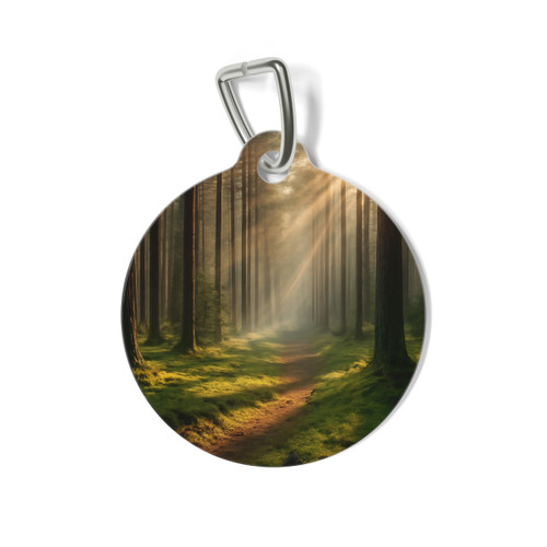 Whispering Pine Forest - Pet Tag