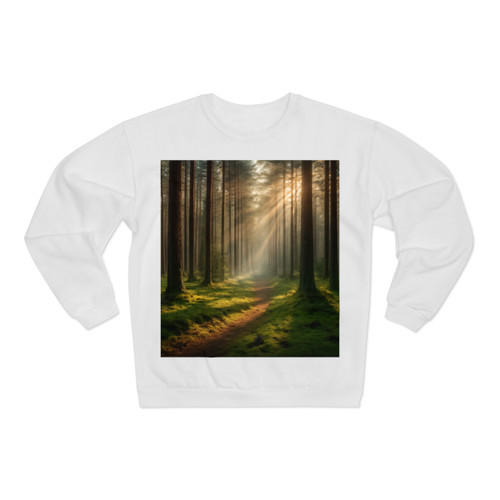 Whispering Pine Forest - Unisex Crew Neck Sweatshirt (EU)
