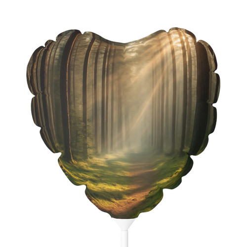 Whispering Pine Forest - Balloon (Round and Heart-shaped), 11"