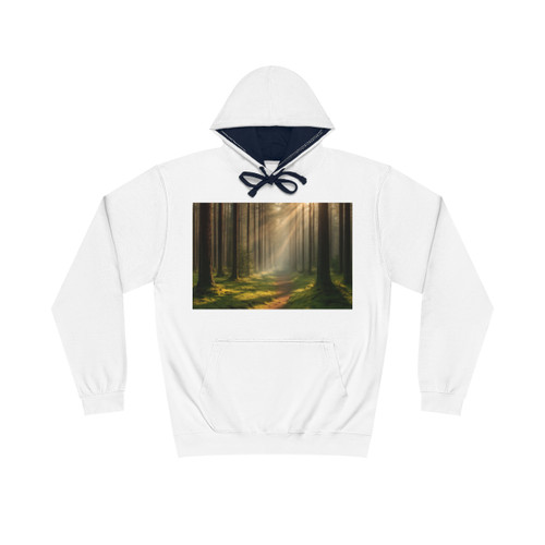 Whispering Pine Forest - Unisex Varsity Hoodie