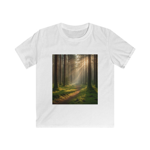Whispering Pine Forest - Kids Softstyle Tee