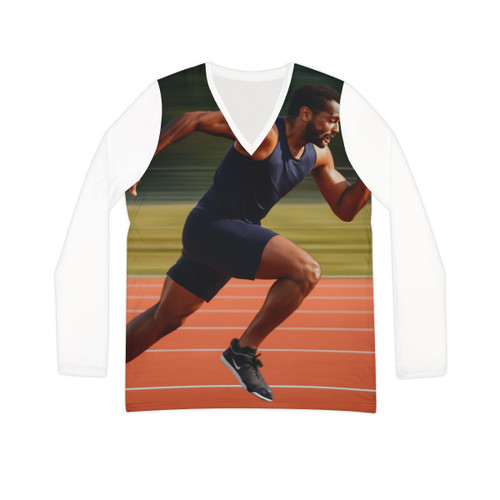 Endurance Race Spirit - Women's Long Sleeve V-neck Shirt (AOP) Endurance Race Spirit - Women's Long Sleeve V-neck Shirt (AOP)