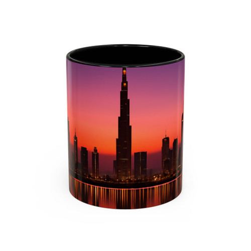 Dubai Twilight Mirage - Accent Coffee Mug (11, 15oz)