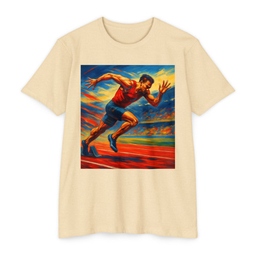 Adrenaline Rush - Unisex CVC Jersey T-shirt