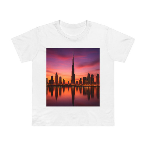 Dubai Twilight Mirage - Women’s Maple Tee 
