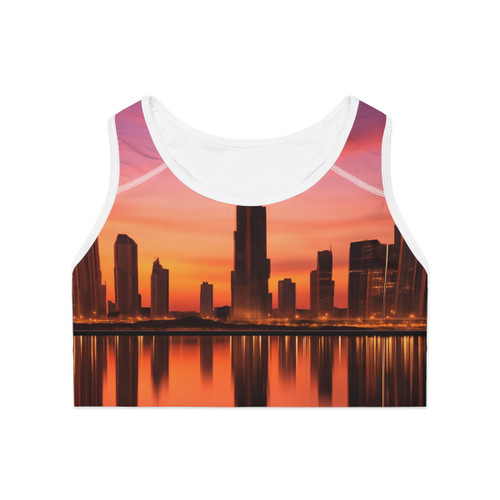 Dubai Twilight Mirage - Sports Bra (AOP)