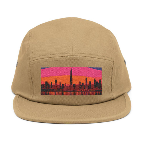 Dubai Twilight Mirage - 5 Panel Cap (Embroidery)