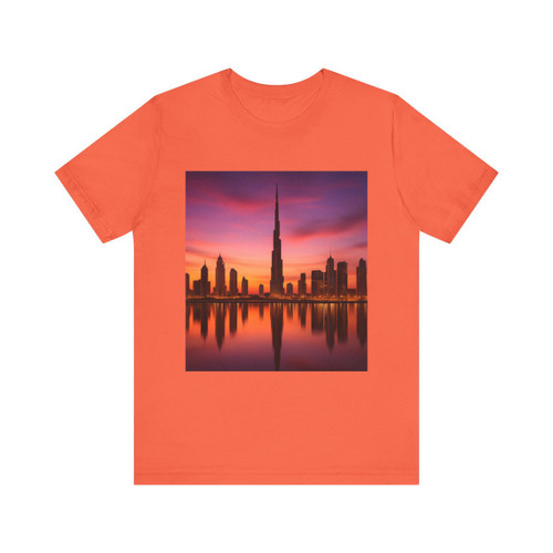 Dubai Twilight Mirage - Unisex Jersey Short Sleeve Tee