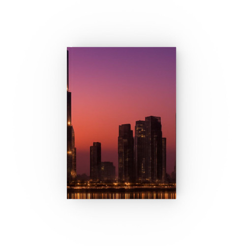Dubai Twilight Mirage - Hard Backed Journal