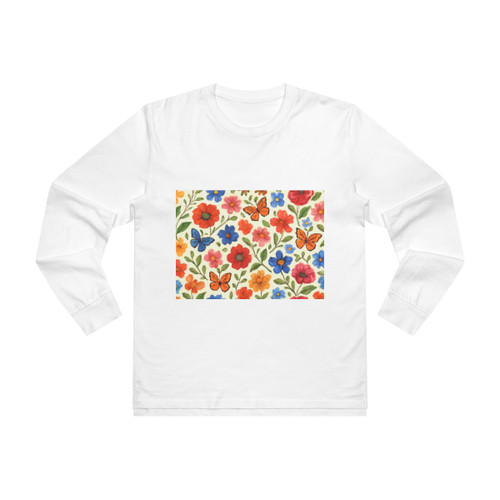 Whimsical Garden Play - Men’s Base Longsleeve Tee 