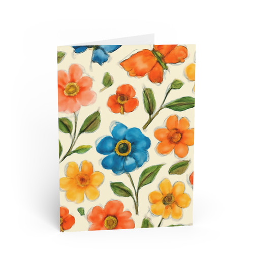 Whimsical Garden Play - Greeting Cards