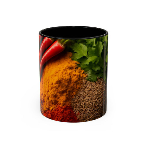 Sizzling Spice Medley - Accent Coffee Mug (11, 15oz)