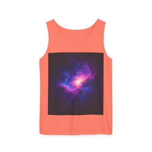 Luminous Nebula - Unisex Garment-Dyed Tank Top