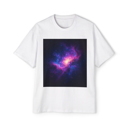 Luminous Nebula - Men's Heavy Oversized Tee