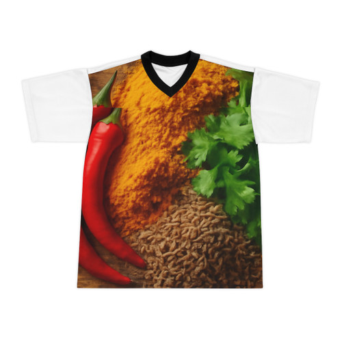 Sizzling Spice Medley - Unisex Football Jersey (AOP)