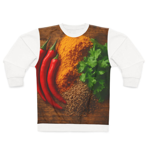 Sizzling Spice Medley - Unisex Sweatshirt (AOP)
