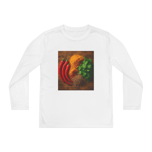 Sizzling Spice Medley - Youth Long Sleeve Competitor Tee