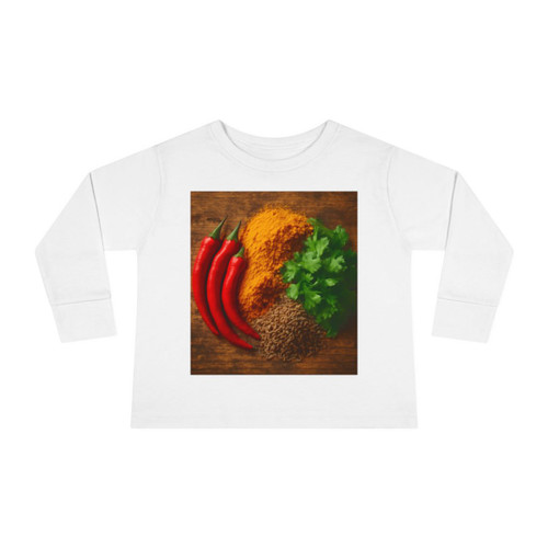 Sizzling Spice Medley - Toddler Long Sleeve Tee