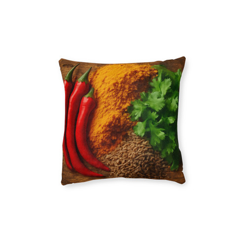Sizzling Spice Medley - Square Pillow