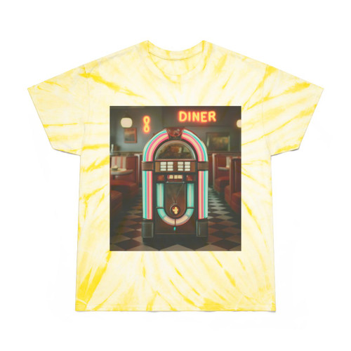 Classic Diner Dreams - Tie-Dye Tee, Cyclone