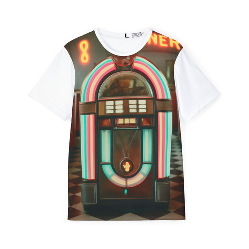 Classic Diner Dreams - Men's Sports Jersey (AOP)