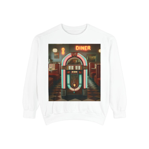 Classic Diner Dreams - Unisex Garment-Dyed Sweatshirt