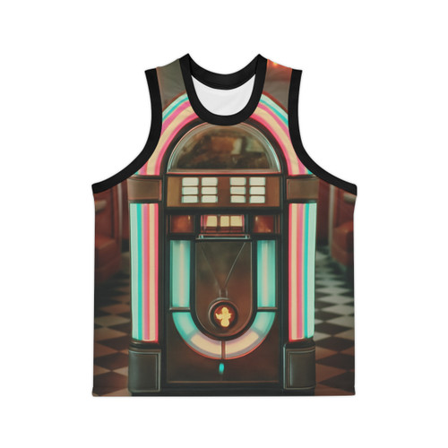 Classic Diner Dreams - Unisex Basketball Jersey (AOP)