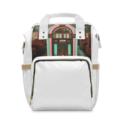 Classic Diner Dreams - Multifunctional Diaper Backpack