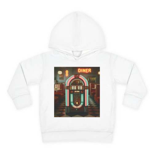Classic Diner Dreams - Toddler Pullover Fleece Hoodie