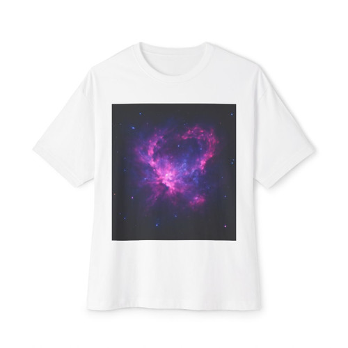 Celestial Drift Odyssey - Unisex Oversized Boxy Tee