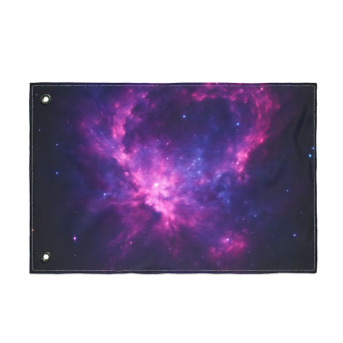 Celestial Drift Odyssey - Double Sided Flag