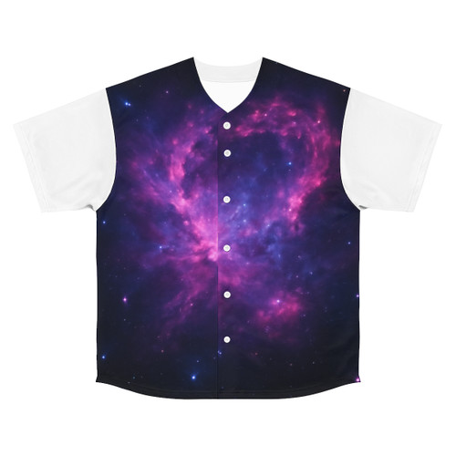 Celestial Drift Odyssey - Men's Baseball Jersey (AOP)
