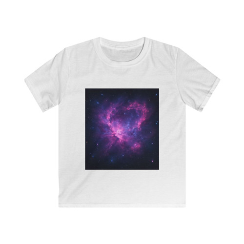 Celestial Drift Odyssey - Kids Softstyle Tee