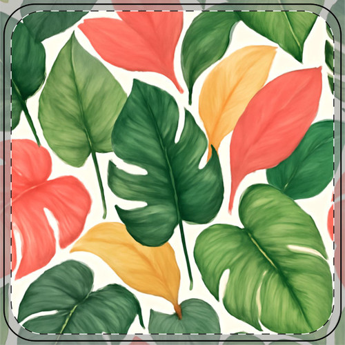 Tropical Leaf Fiesta - Coaster