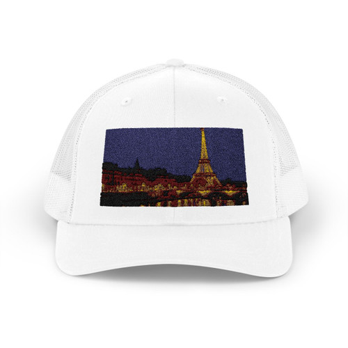 Paris Twilight Elegance - Snapback Trucker Cap