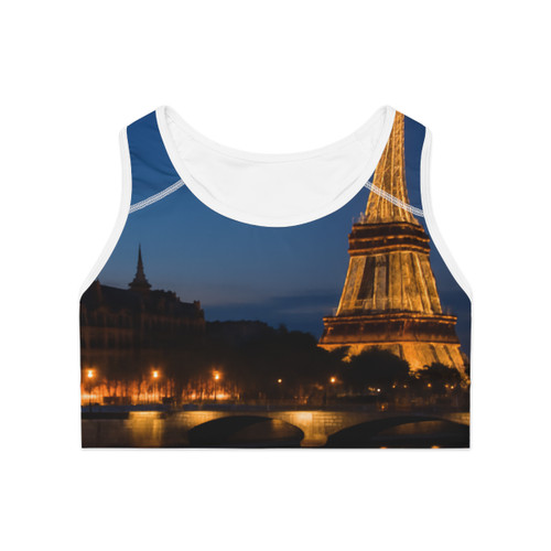 Paris Twilight Elegance - Sports Bra (AOP)