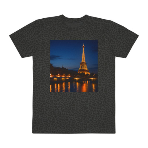Paris Twilight Elegance - Men's Fine Jersey Tee