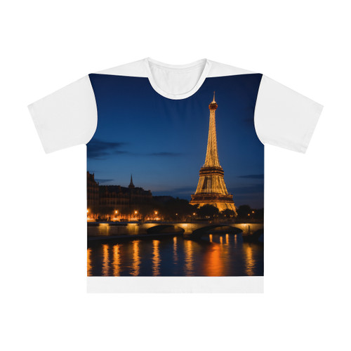 Paris Twilight Elegance - Men's Loose T-shirt (AOP)