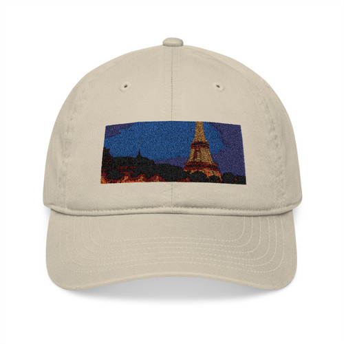 Paris Twilight Elegance - Organic Baseball Cap (Embroidery) Paris Twilight Elegance - Organic Baseball Cap (Embroidery)