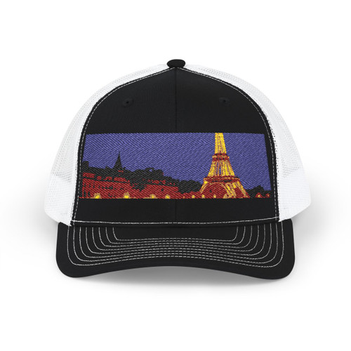 Paris Twilight Elegance - Snapback Trucker Cap (Embroidery)